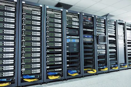 Hosting Webserver im Rechenzentrum.